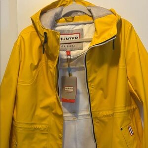 Hunter Bright Yellow Waterproof Jacket